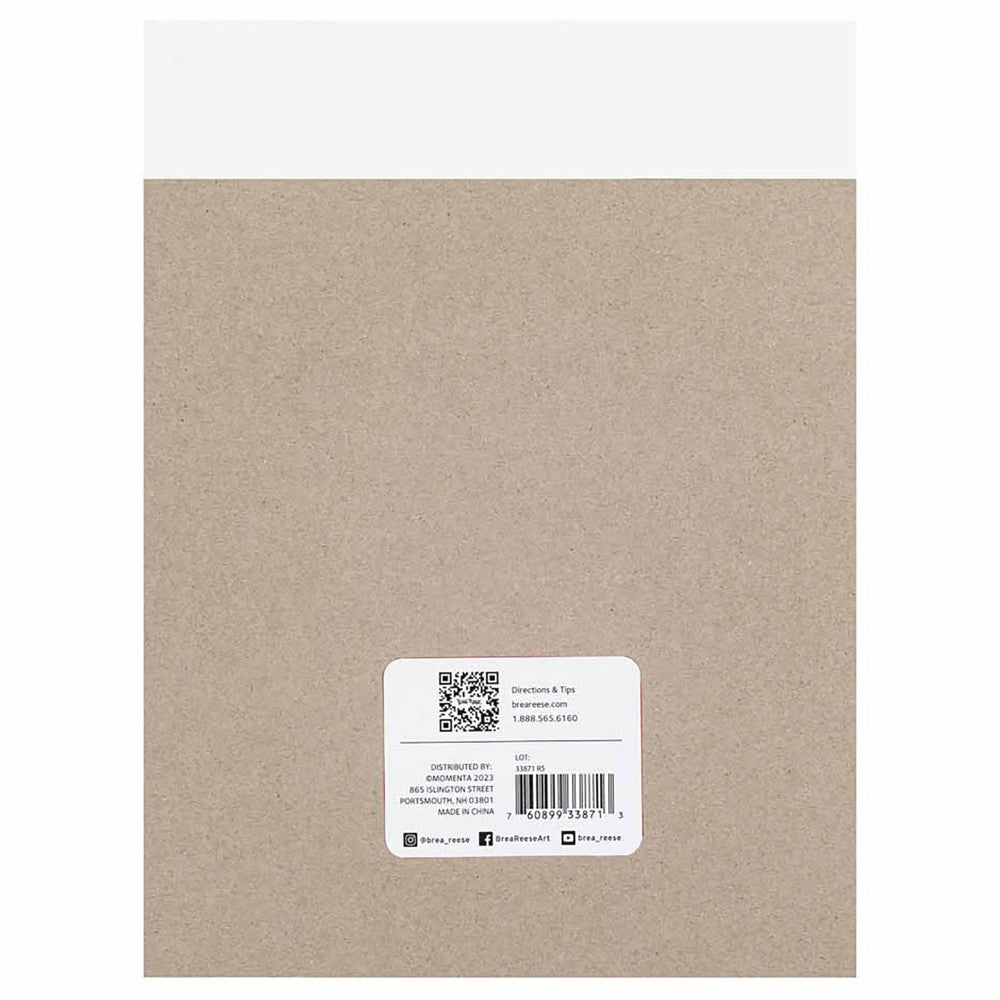 Brea Reese Marker Paper Pad - 50 Sheets 9x12" - 75lb Acid-Free - Image 2