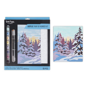 Brea Reese Winter Wonderland Acrylic Paint-by-Number Kit