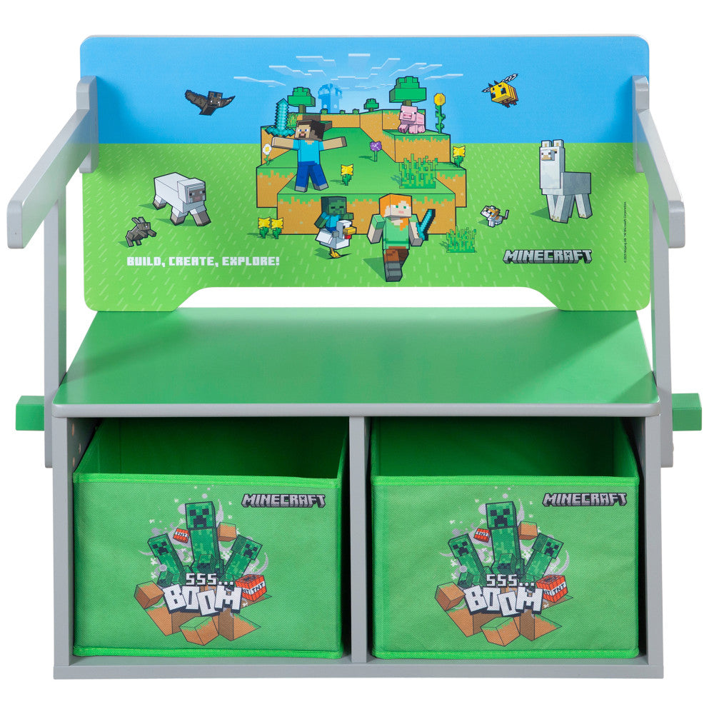 Minecraft 2-In-1 Convertible Bench & Table - Magical Furniture Transformation - Image 7