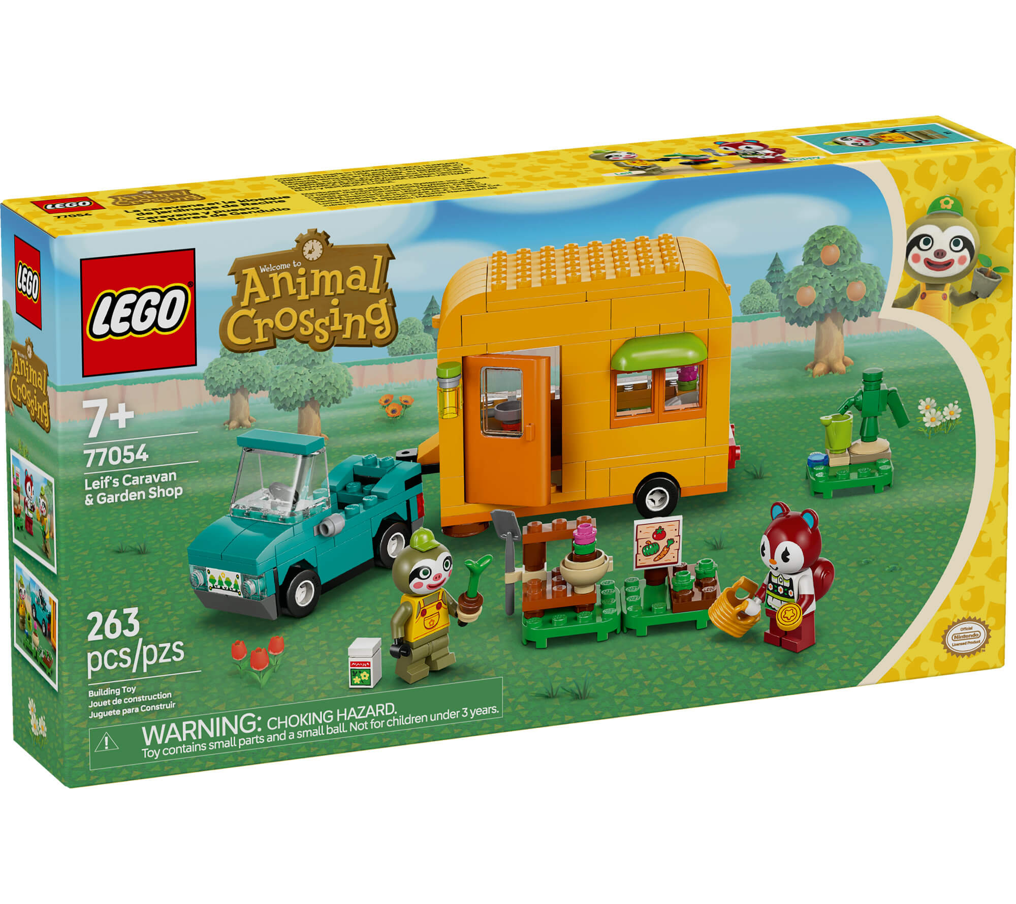 LEGO Animal Crossing Leif's Caravan & Garden Shop Kit 77054 - Image 2