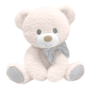 First and Main 7 inch Ivory Tumbles Bear Plush - Cuddly Stuffed Animal