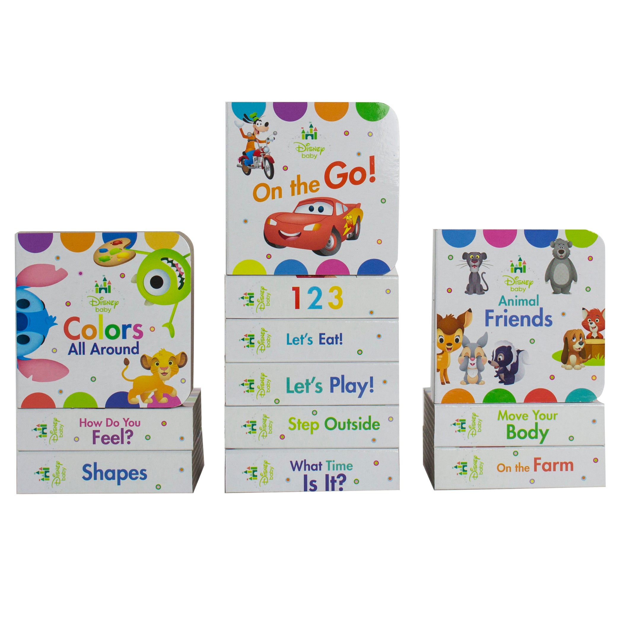 Disney Baby My First Library 12-Book Set with Classic Characters - Image 4