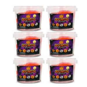 Build Buddiez Halloween Jack-O-Lantern Craft Kit - 6 Pack, Ages 5+