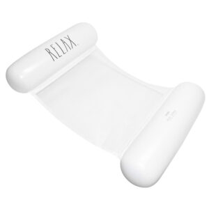 Rae Dunn Relax Hammock Pool Lounge - 54"x 28" Inflatable Water Float