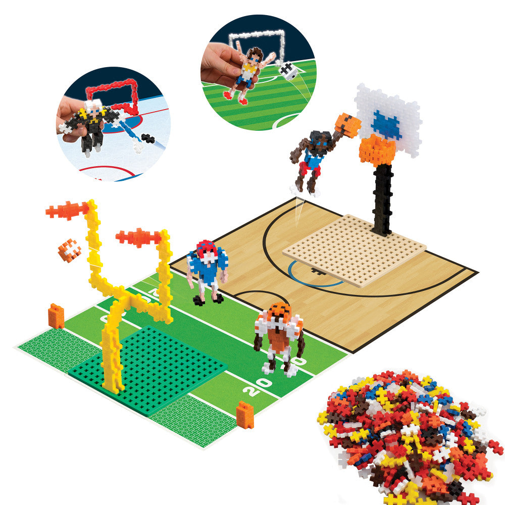 Plus-Plus Learn to Build Sports Set - 380 Pieces for Kids Ages 5+ - Image 4