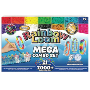 Rainbow Loom MEGA Combo Set - Ultimate Rubber Band Crafting Kit