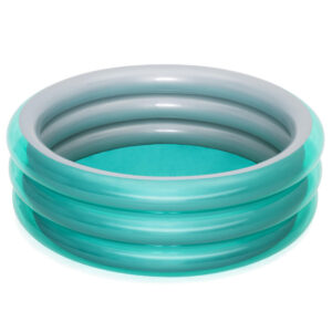 H2OGO! Big Metallic 3-Ring Inflatable Play Pool for Kids, 5 ft. 7 in. Diameter