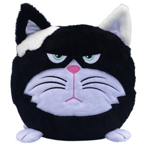 Hangry Petz Bella Black Cat 12 Inch Talking Plush