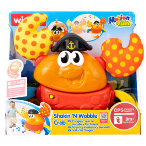 Winfun Shakin 'N Wobble Crab ?C Interactive Light & Sound Toy for Toddlers