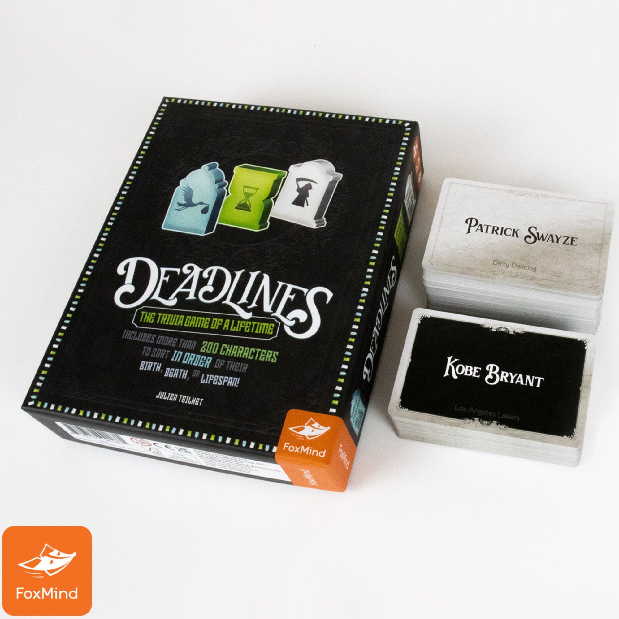 Deadlines FoxMind Pop Culture Trivia Card Game, Ages 12+ - Image 4