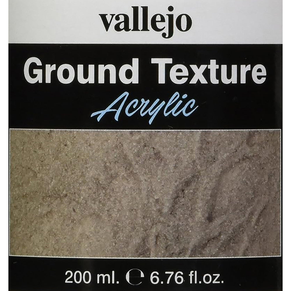 Vallejo Texture Acrylic Paint - Grey Pumice, Heavy Paste, 200ml - Image 2
