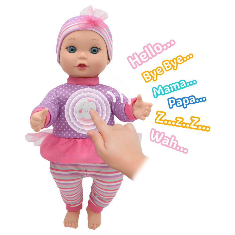 Toys R Us 12-inch Little Darling Talking Baby Doll - Image 2