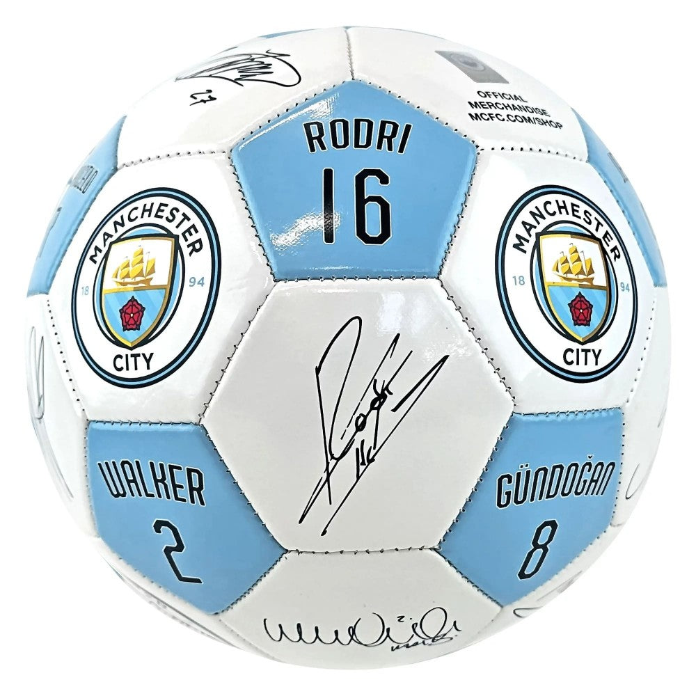 Maccabi Art Manchester City Signature Soccer Ball - Size 5 - Officially Licensed - Image 3
