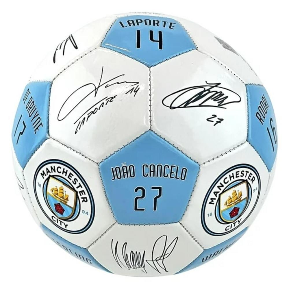 Maccabi Art Manchester City Signature Soccer Ball - Size 5 - Officially Licensed - Image 5