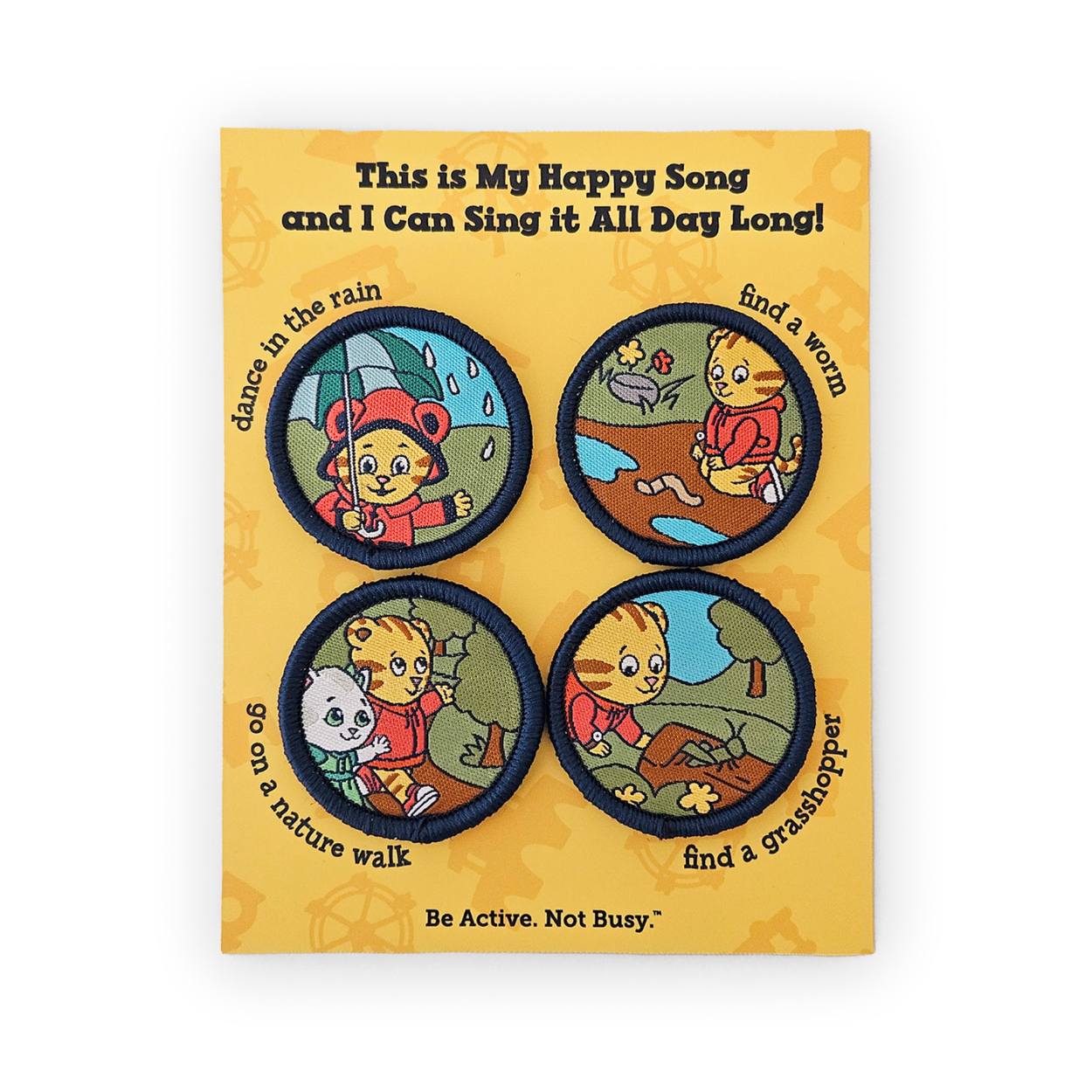 Daniel Tiger's Neighborhood x Carter Joey Camp Adventure Patches