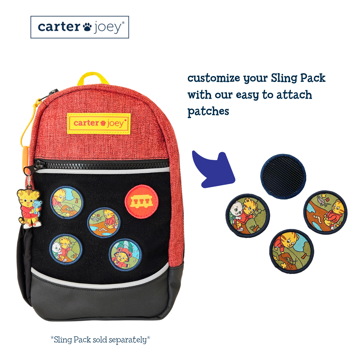 Daniel Tiger's Neighborhood x Carter Joey Camp Adventure Patches - Image 2
