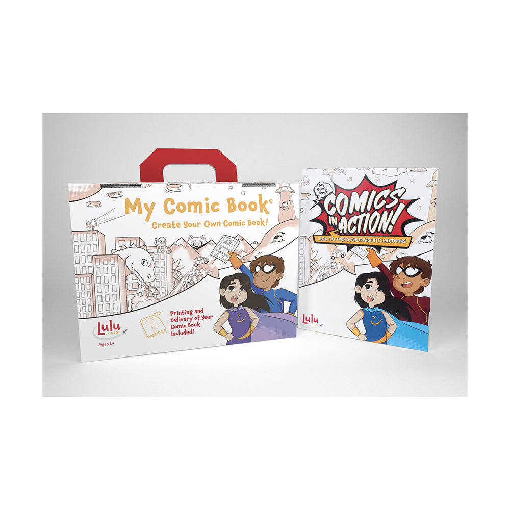 Lulu Jr. My Comic Book - Create Your Own Comic Book Kit - Image 2
