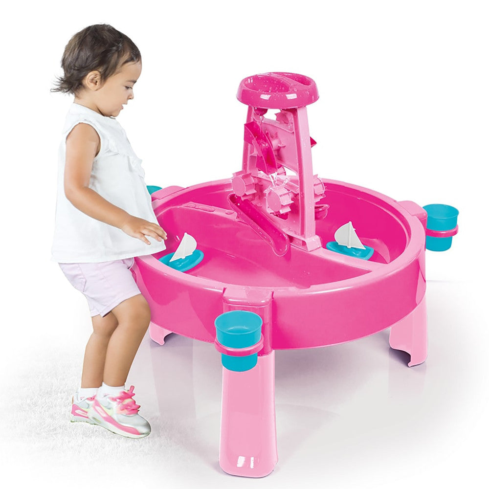 Dolu Unicorn-Themed 3-in-1 Activity Table for Sand & Water Play - Image 4