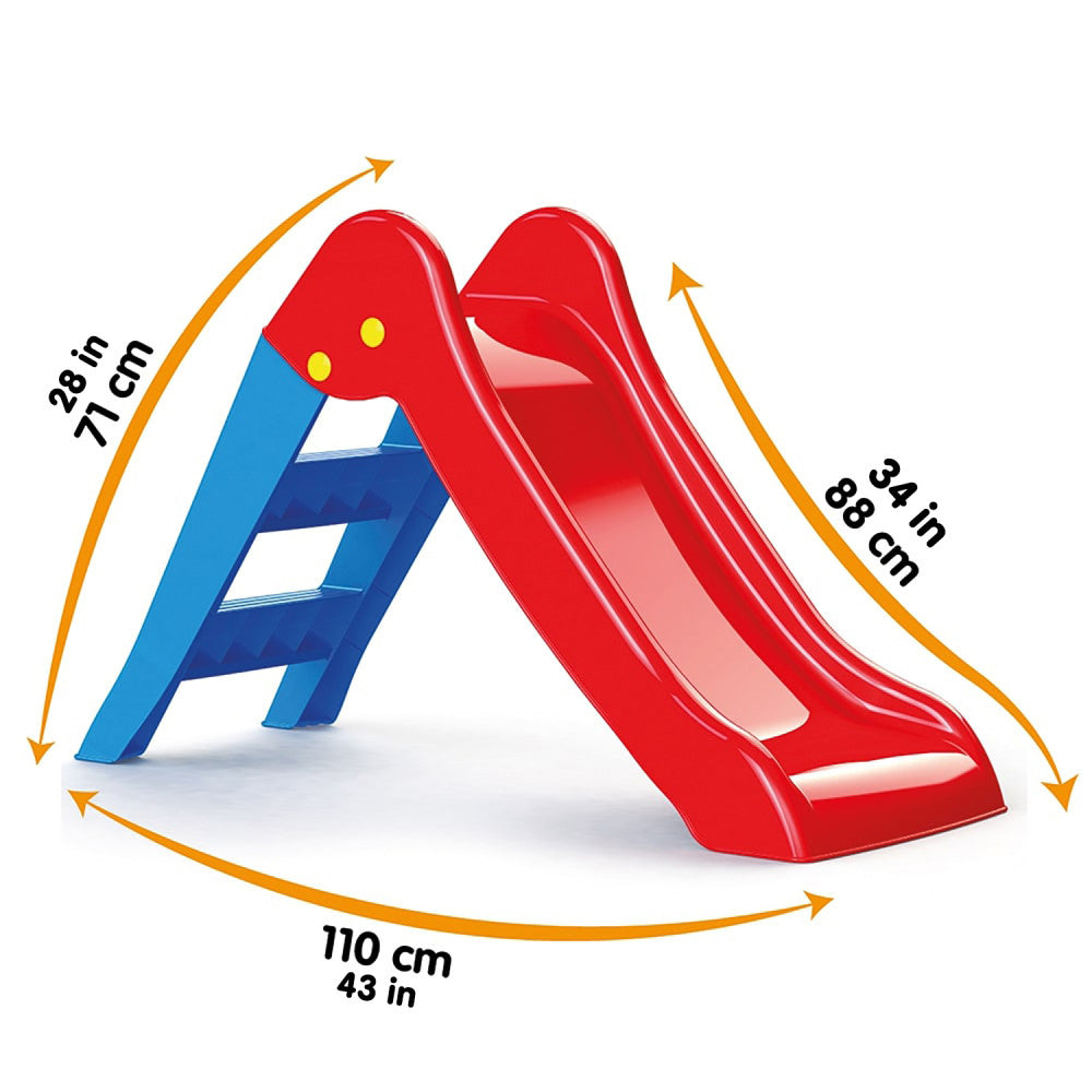 Dolu My First Slide Vibrant Red & Blue - Indoor & Outdoor Playset - Image 2