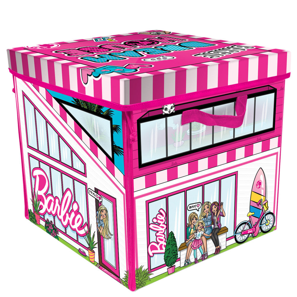 Tara Toy Barbie ZipBin Dreamhouse Playset and Storage Box - Image 2