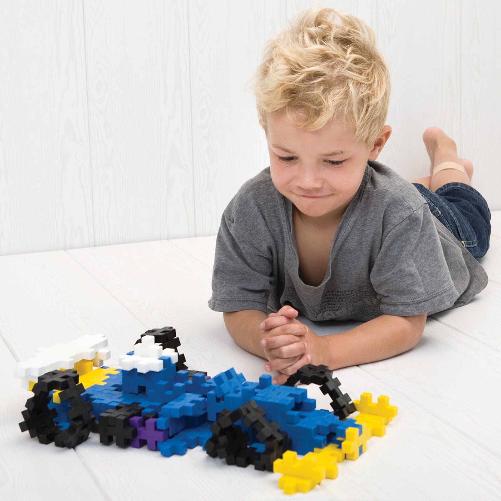 Plus-Plus Big Pastel Color Mix Construction Set, 100 Pieces - Toddler Safe Building Toy - Image 5
