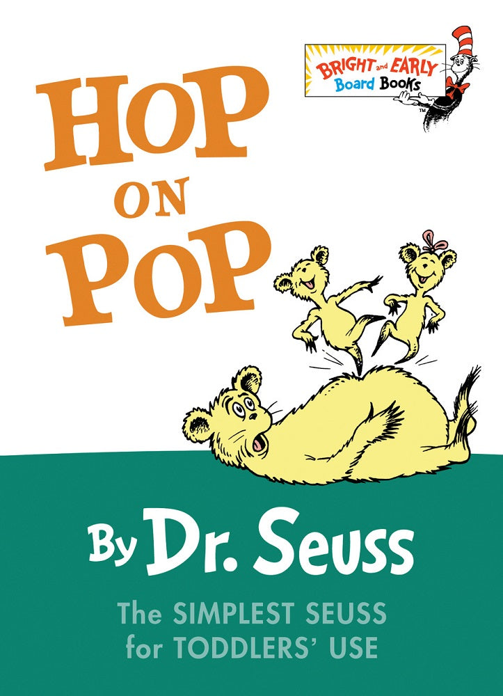 Dr. Seuss Hop on Pop Beginner Rhyming Board Book