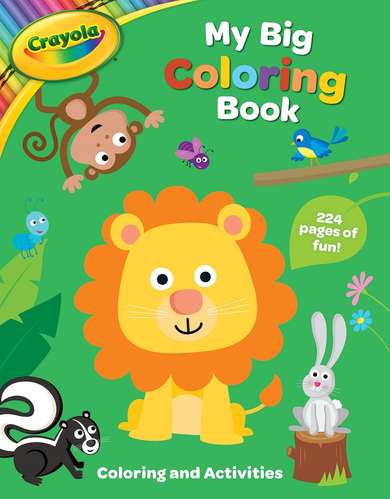 Crayola My Big Coloring Book - 224 Page Giant Art Adventure