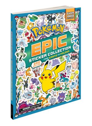 Pok??mon Epic Sticker Collection: FROM KANTO TO PALDEA, 3rd Edition Paperback