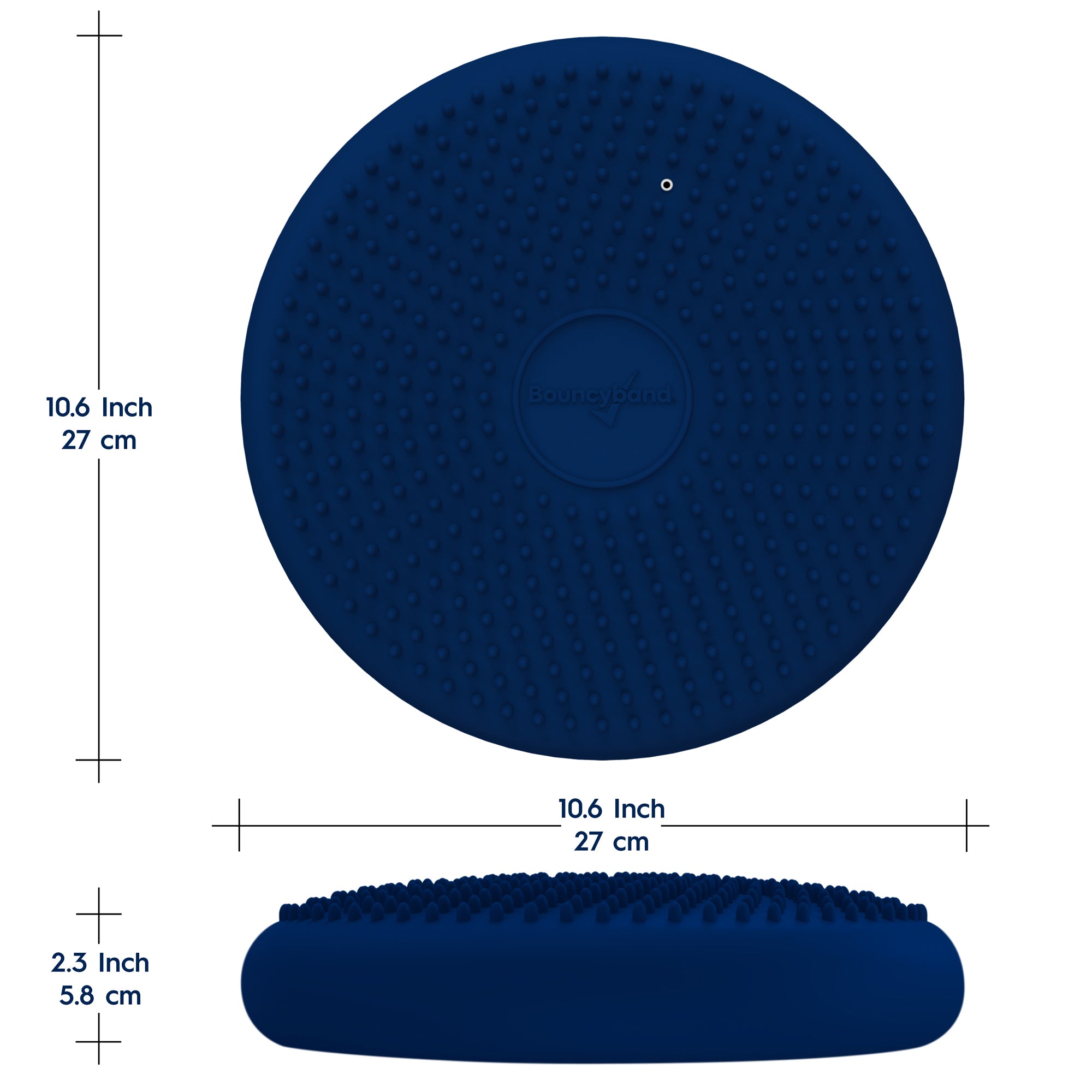 Bouncyband? Little Wiggle Seat Sensory Cushion, Blue - Image 4