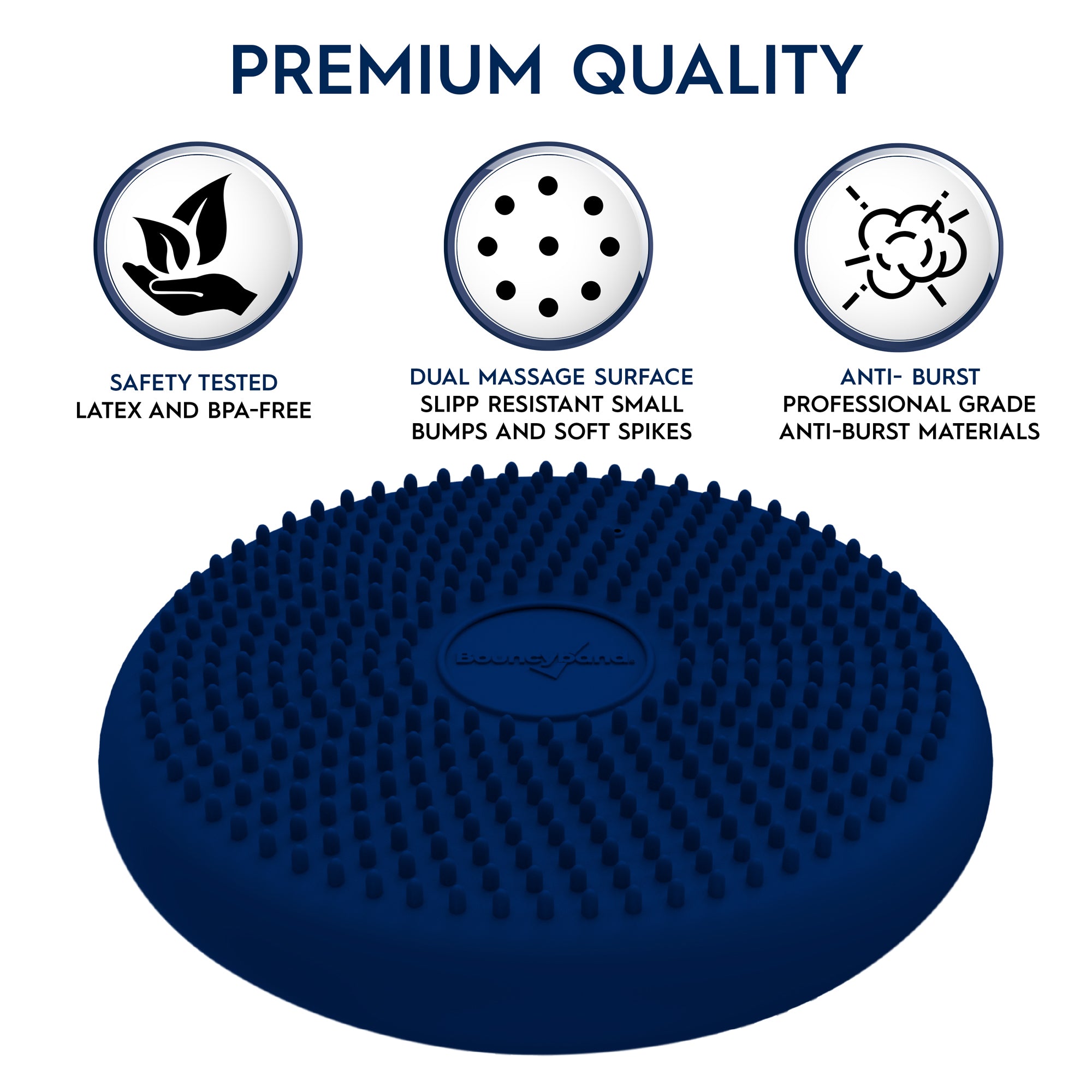 Bouncyband? Little Wiggle Seat Sensory Cushion, Blue - Image 5