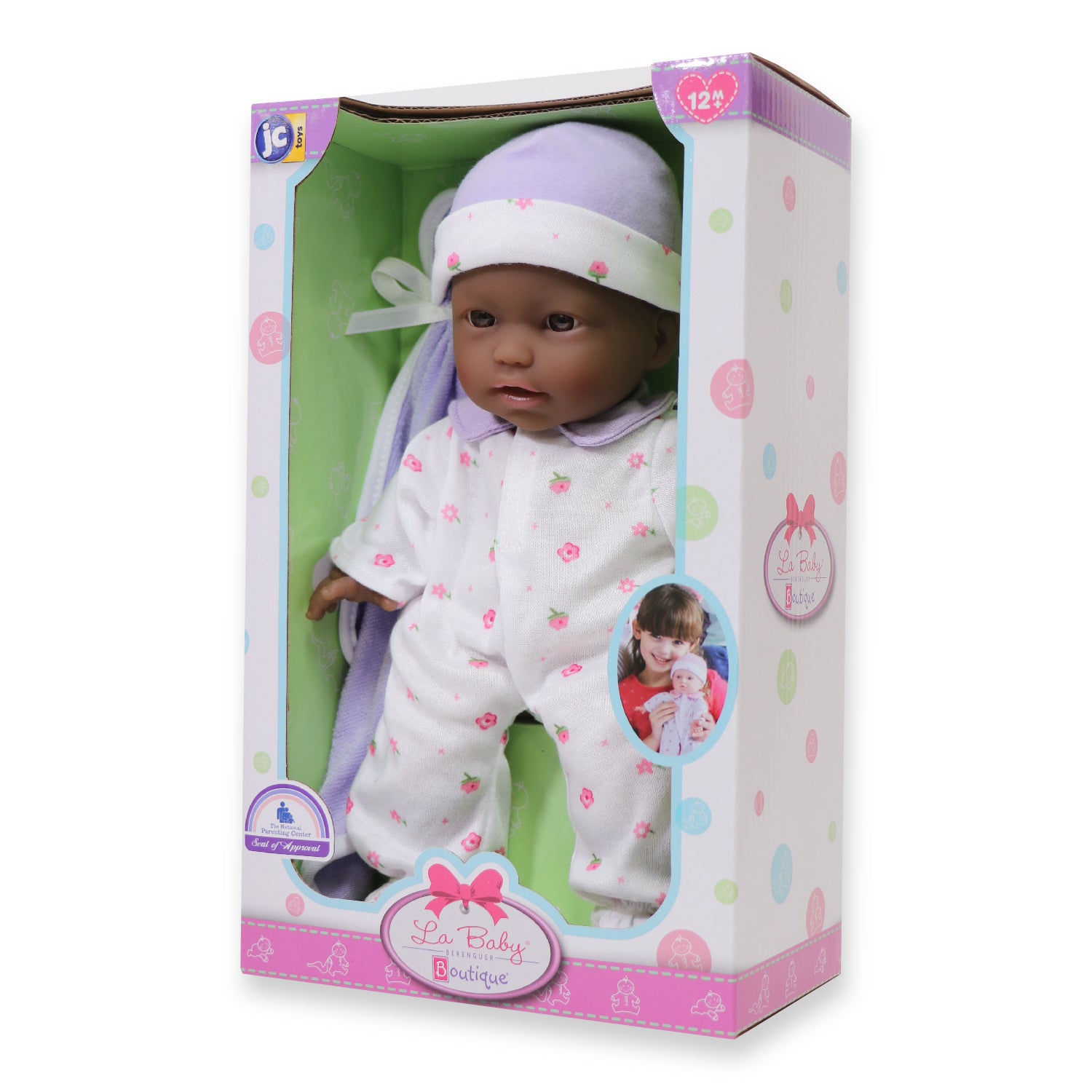 JC Toys 11 inch La Baby Soft Doll - Bright Sparkling Eyes - Image 3