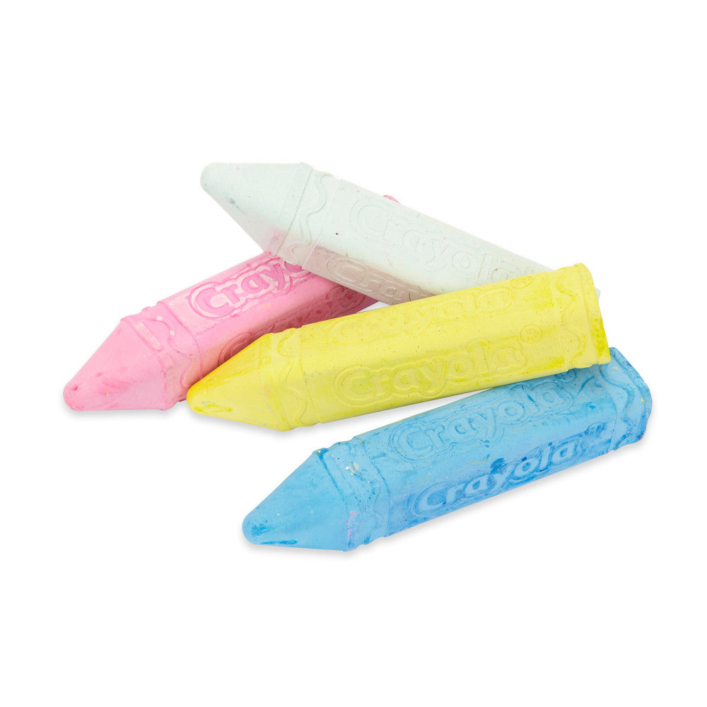 Crayola Outdoor Washable Sidewalk Chalk, 4 Sticks Per Pack, 12 Packs - Image 4