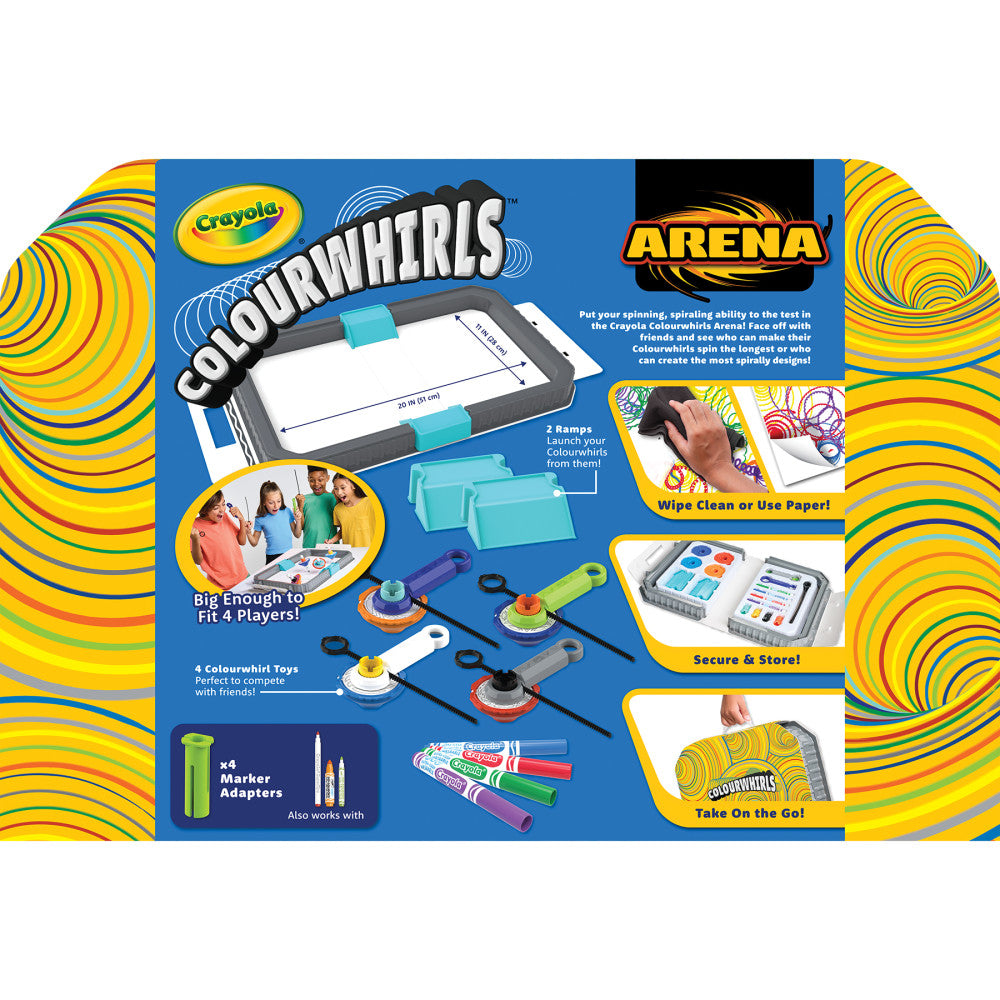 Crayola Colourwhirls Arena Washable Marker Art Playset - Image 2
