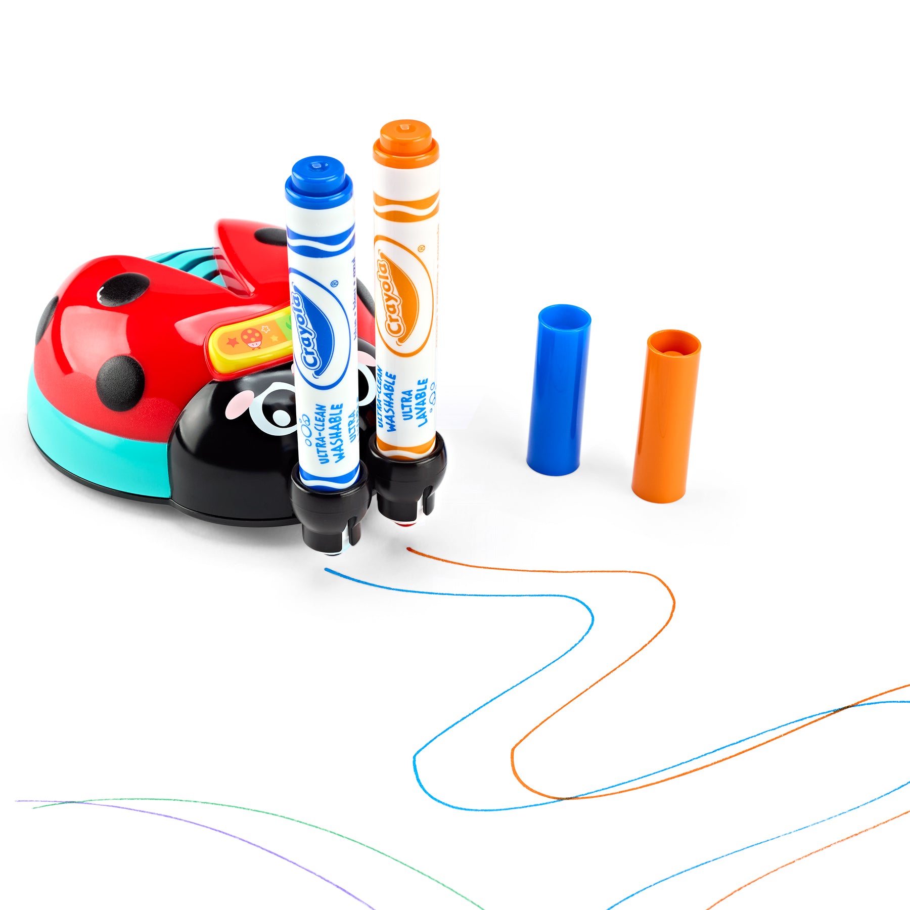 Crayola Musical Doodle Bug Interactive Coloring Toy - Image 3