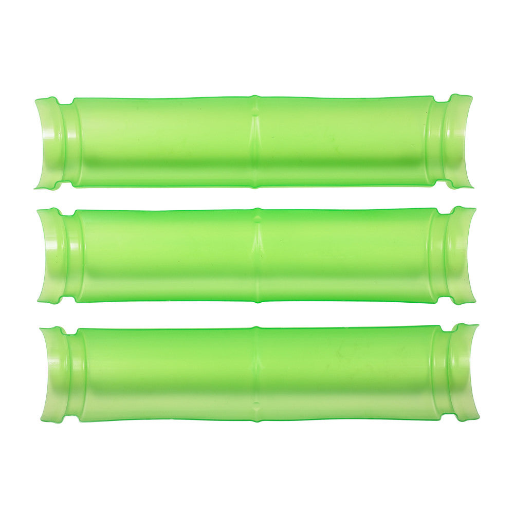 Spark & Wow Bamboo-Themed Water Channels - Set of 8 - Colorful Outdoor Playset - Image 2