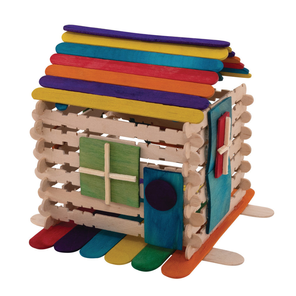 Creativity Street Wood Crafts Mega Activity Box - Color Blast - Image 5
