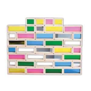 TickiT Rainbow Bricks 36-Piece Set ?C Colorful Building Blocks