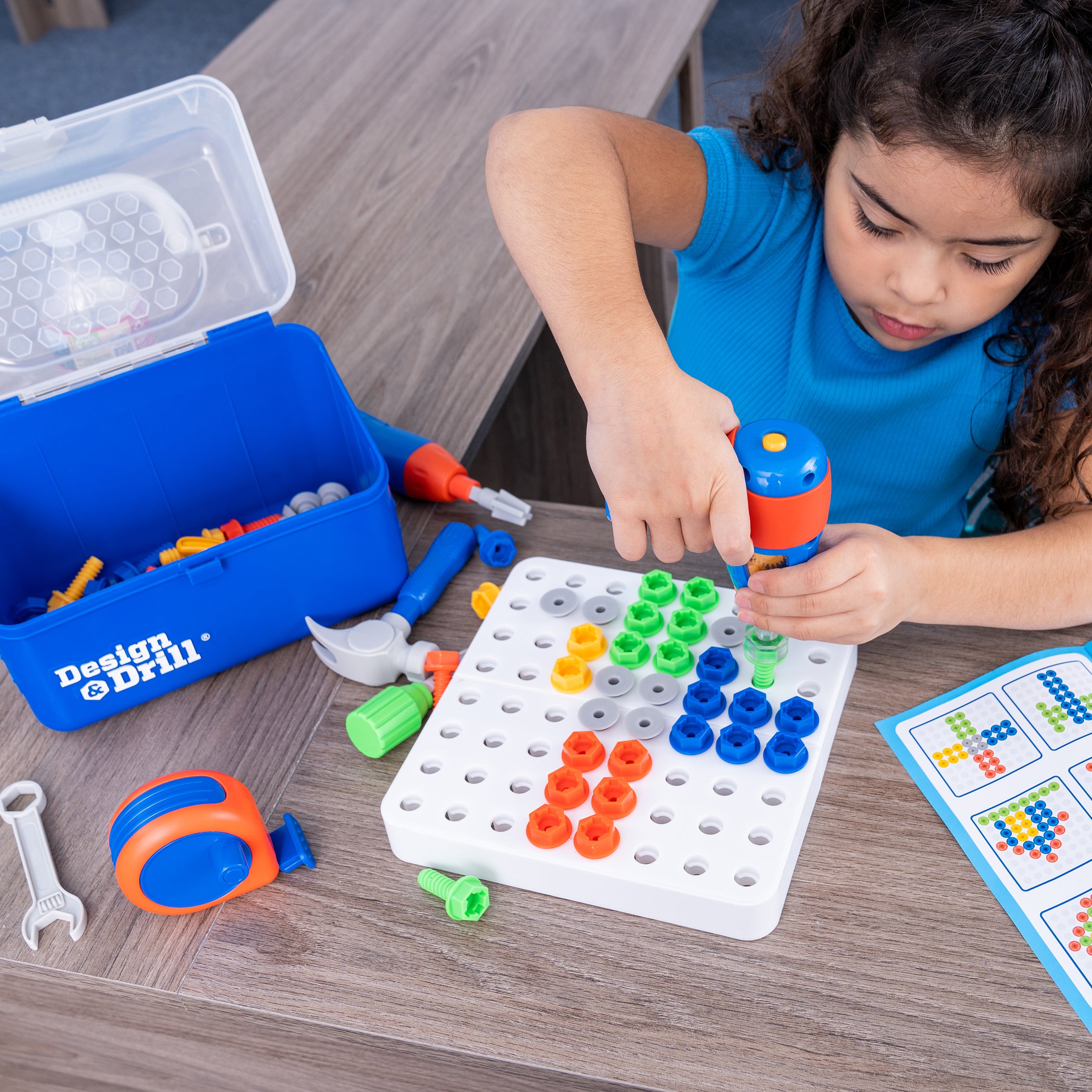 Educ ??Educational Insights Design & Drill Toolbox - Vibrant STEM Toy Kit?? - Image 4