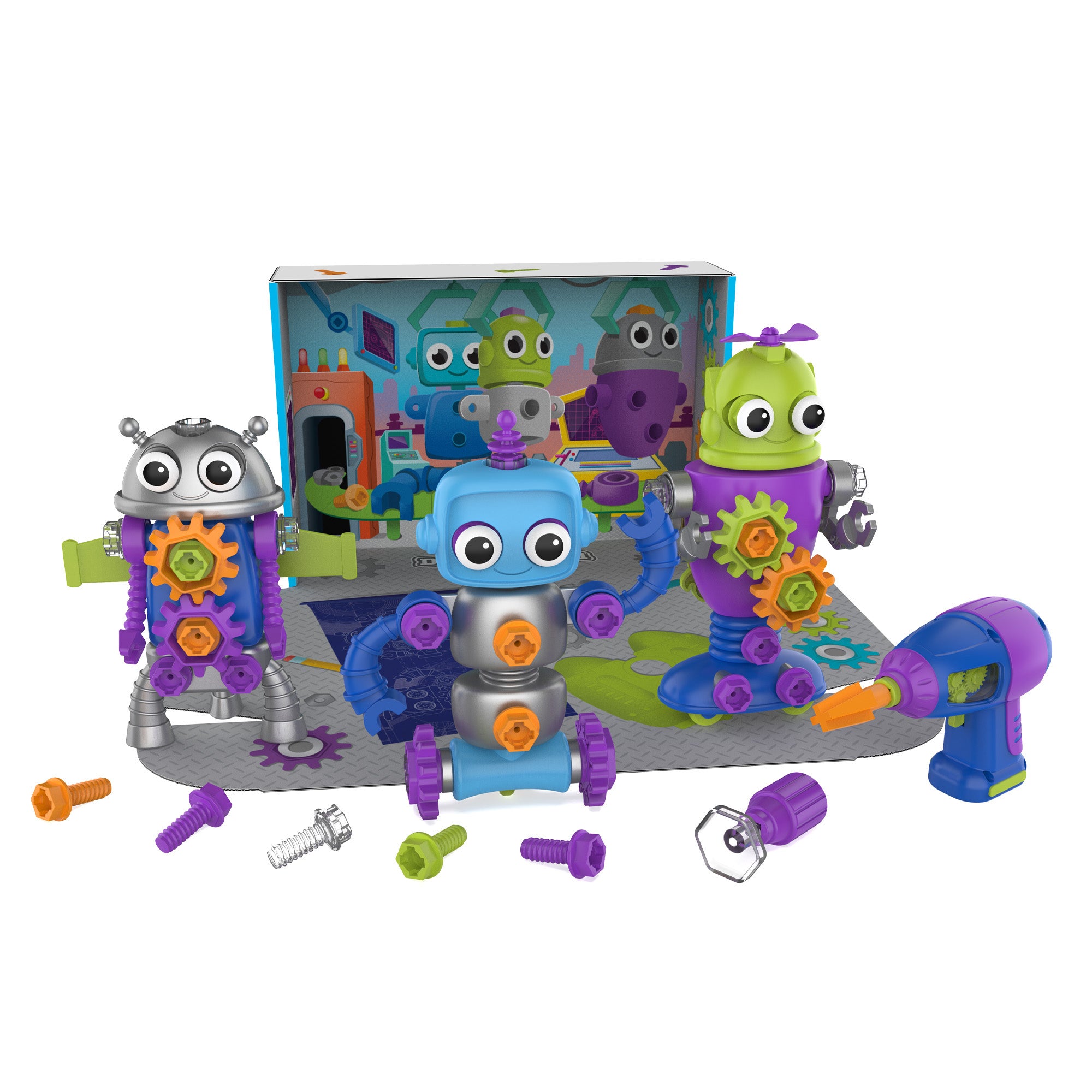 Educational Insights Robot Workshop - Creative Building Set - Image 2