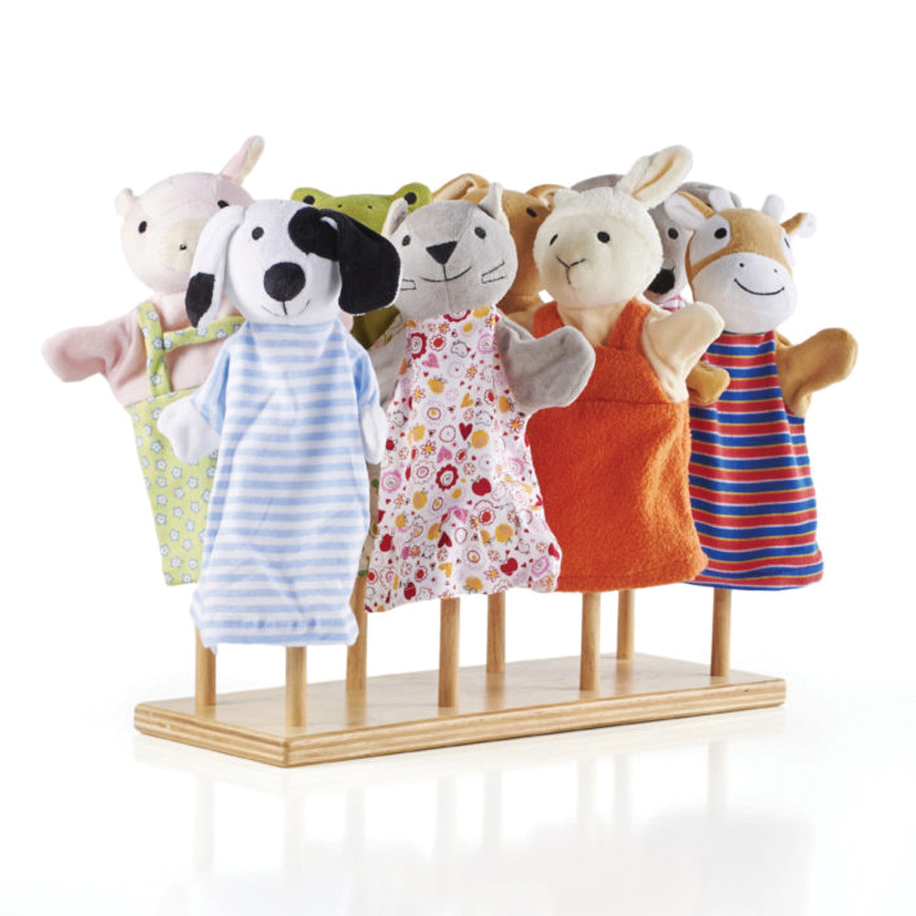 Guidecraft Hardwood Puppet Stand ?C Puppet Showcase - Image 2