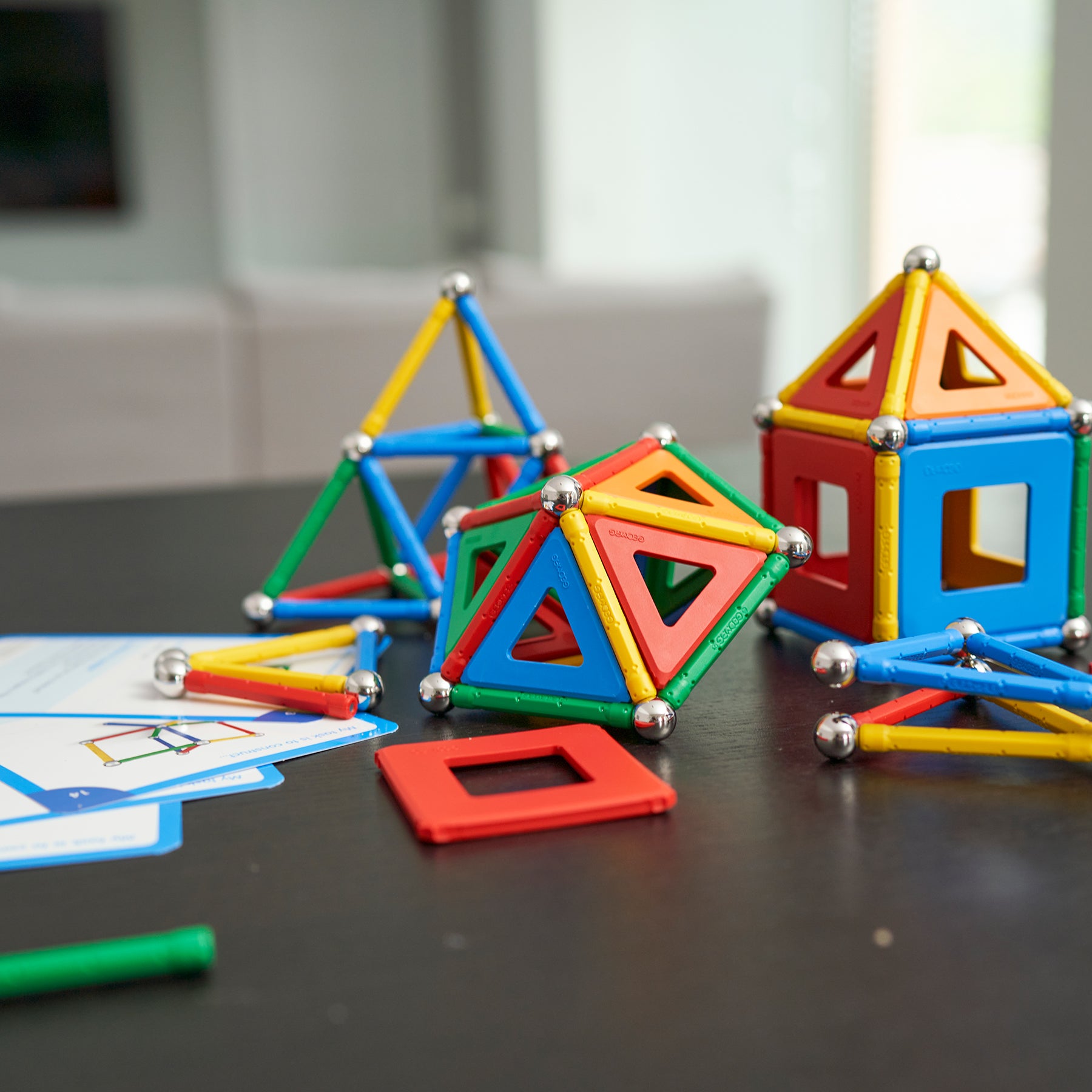 Geomag Geometry Lab Recycled Set - STEM Educational Toy - 244 Pieces - Image 4