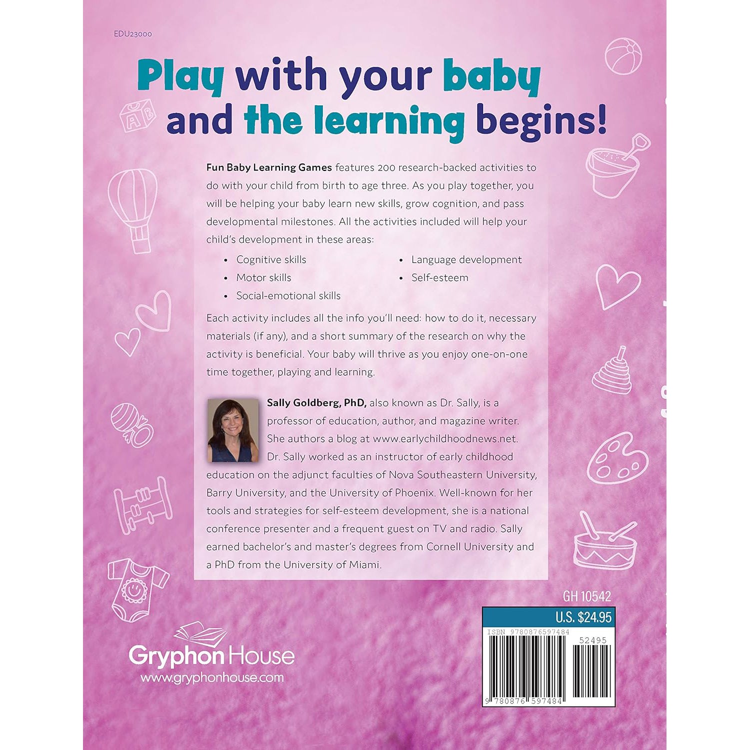 Gryphon House Baby and Toddler Development Playbook - Educational Games - Image 2