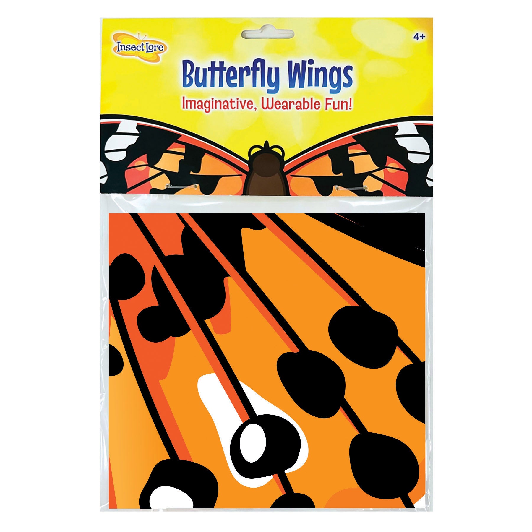 Insect Lore Vibrant Painted Lady Butterfly Wings for Kids, 3-Pack - Image 2