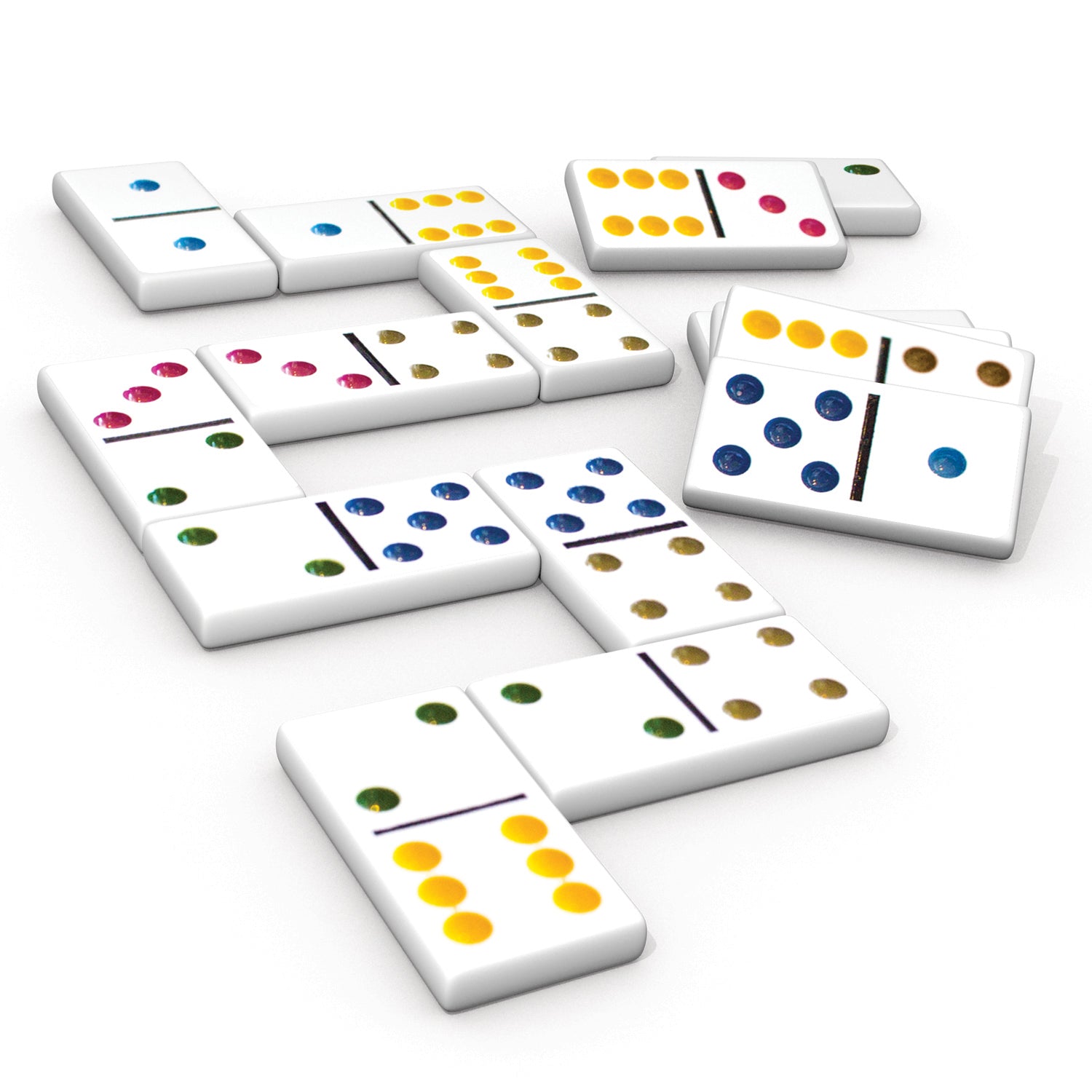 Junior Learning Double Fun Dot Dominoes - Educational Counting Game - Image 3