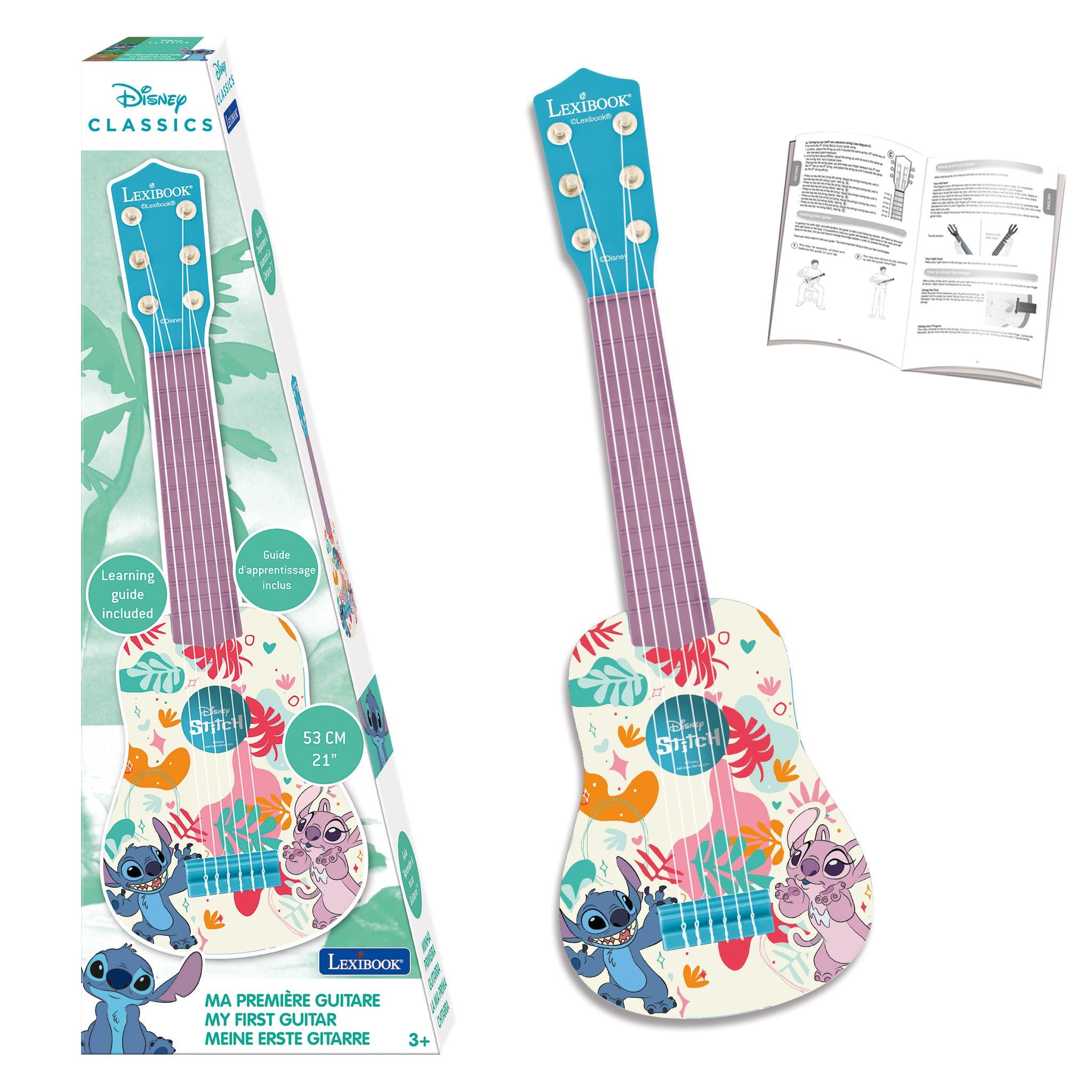 Disney Stitch Themed Plastic Guitar for Young Musicians - Image 2