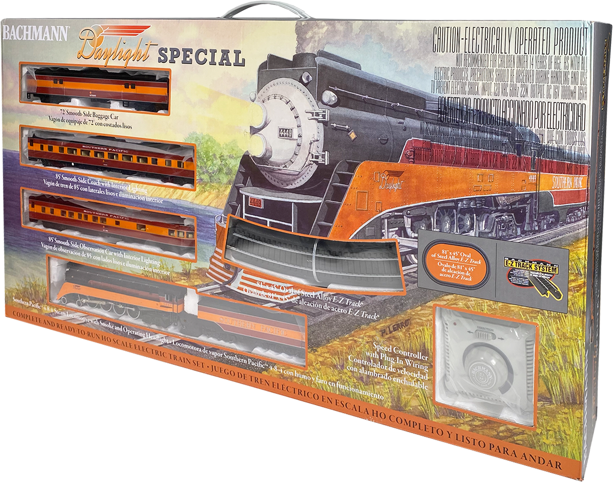 Bachmann Trains - Daylight Special HO Scale Electric Train Set - Image 2