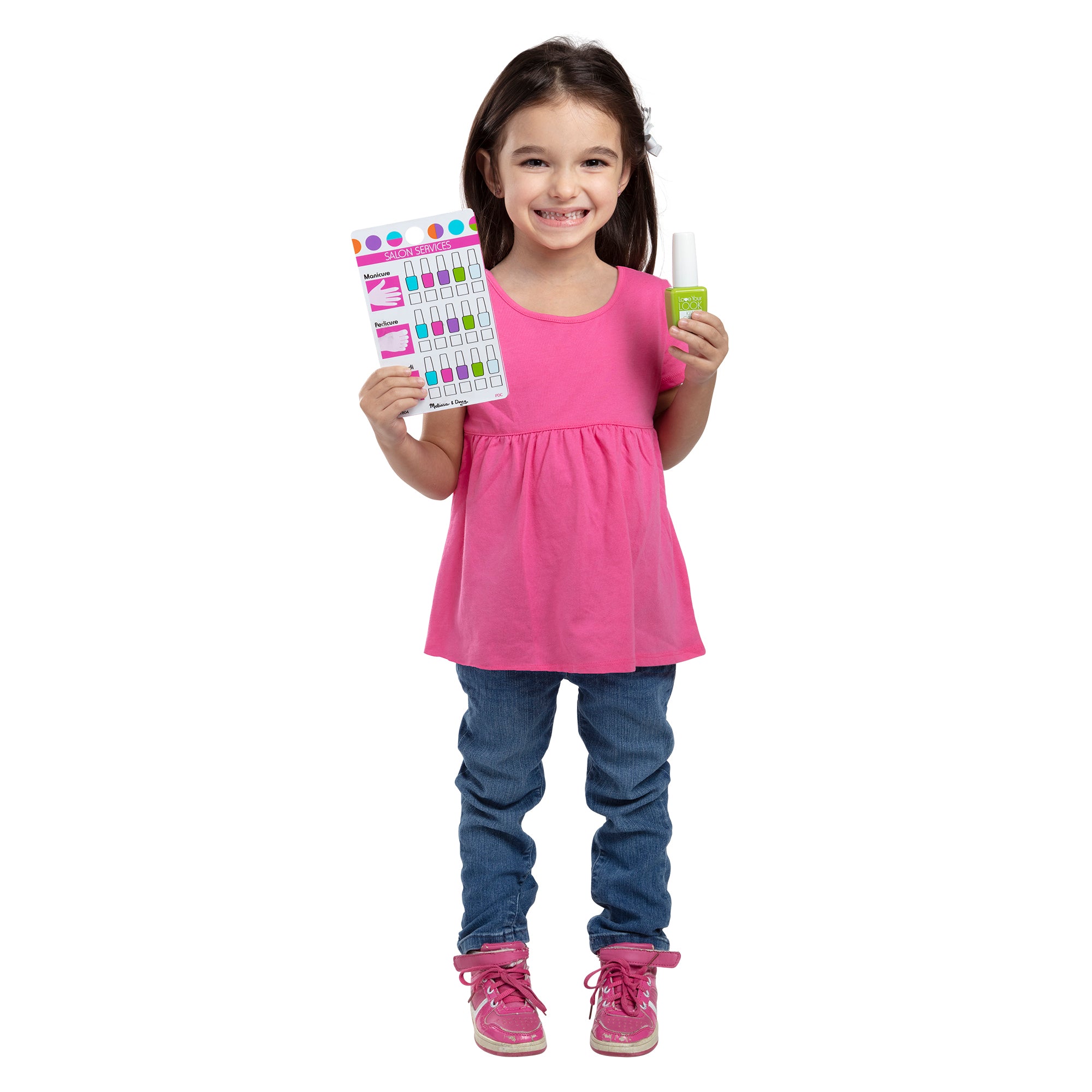 Melissa & Doug 20-Piece Love Your Look Nail Care Play Set - Image 3