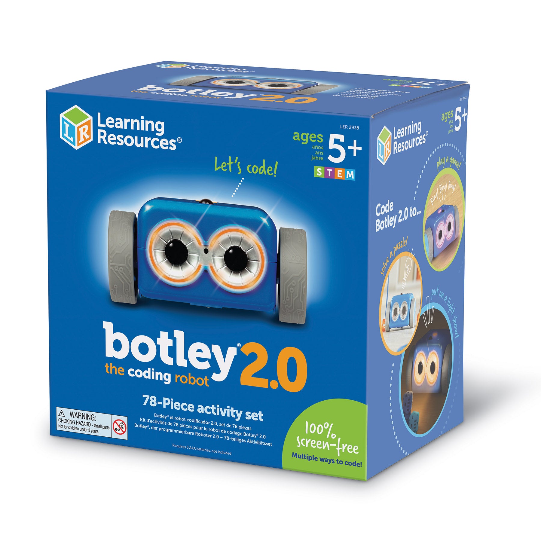 Learning Resources Botley 2.0 Coding Robot - Screen-Free Programming Adventure - Image 2