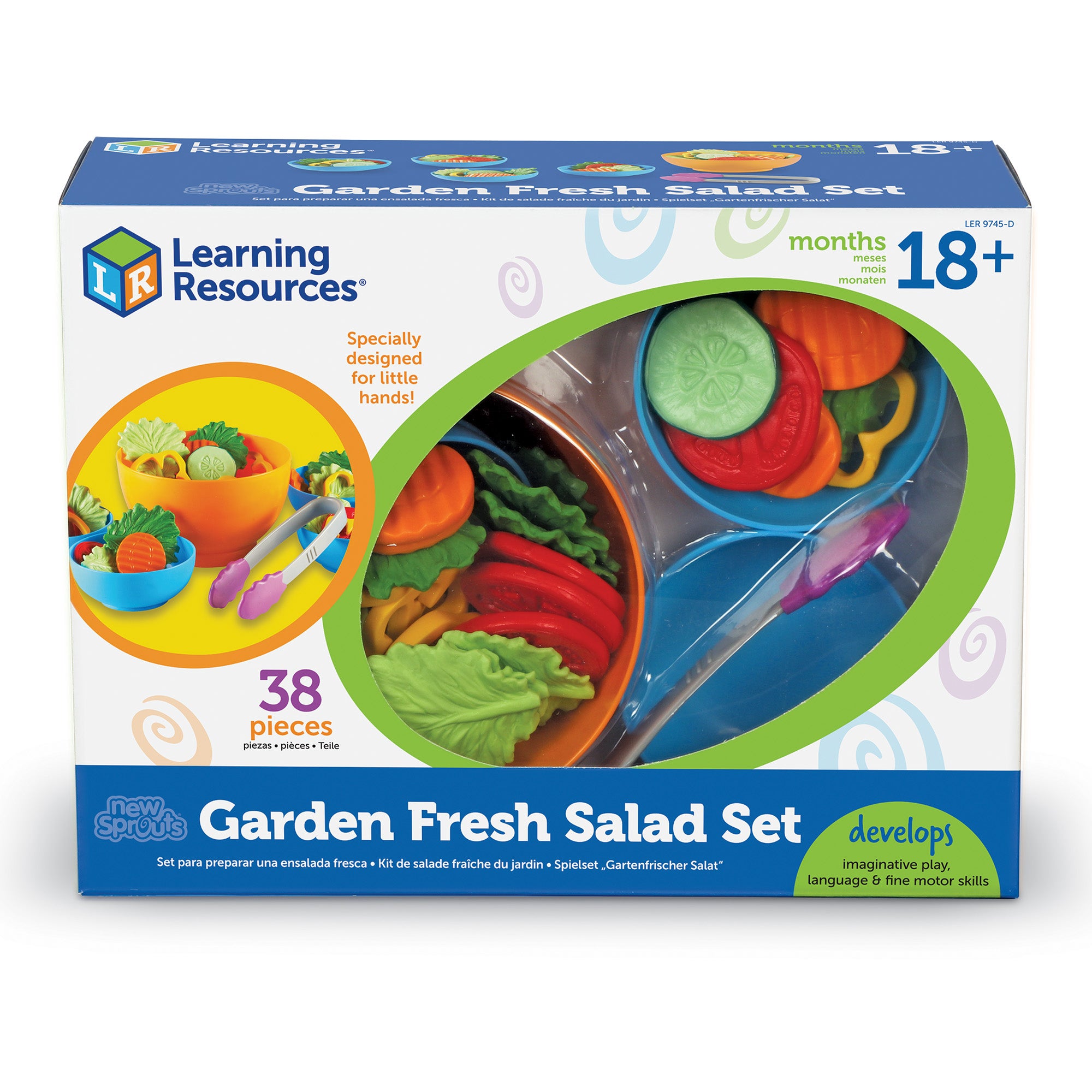 Learning Resources New Sprouts Garden Fresh Salad Play Set - Image 2