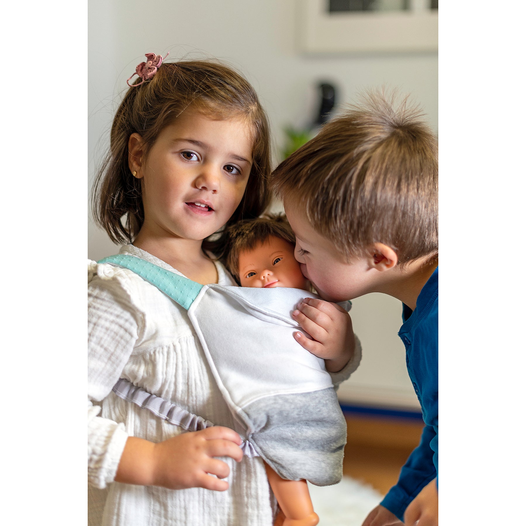 Miniland 15" Anatomically Correct Baby Doll - Vanilla Scented - Image 3